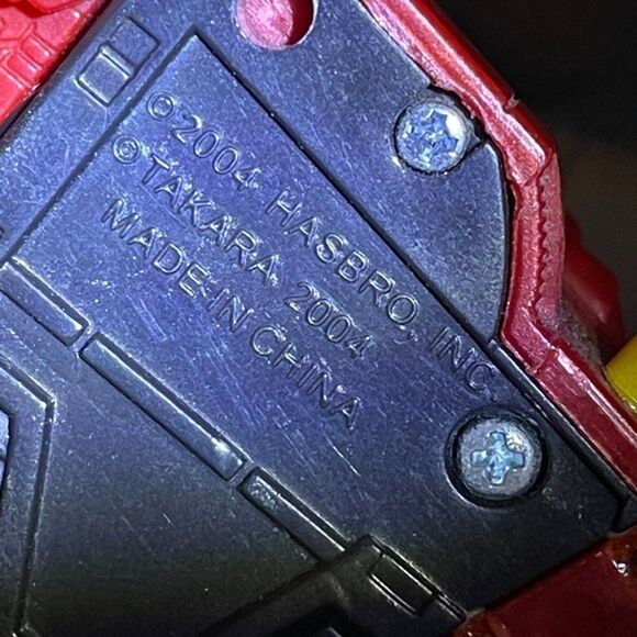 2004 Transformer Hasbro Cyzertron Optimus Prime Collectable - Picture 8 of 12